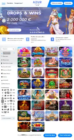 l'application et interface Big Clash Casino