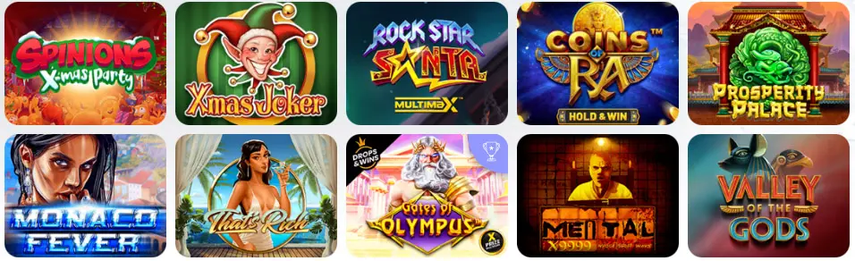 Big Clash Casino Machines à sous classiques
