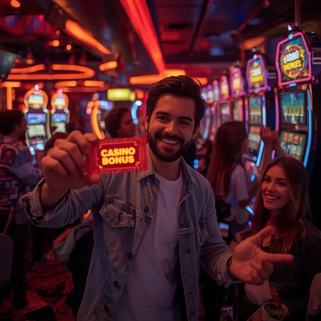 une personne avec un bonus de Big Clash Casino