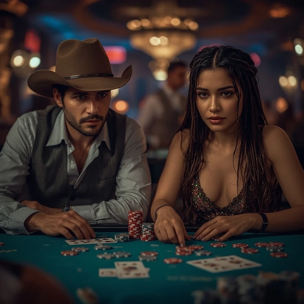 photo de deux joueurs de poker Big Clash Casino